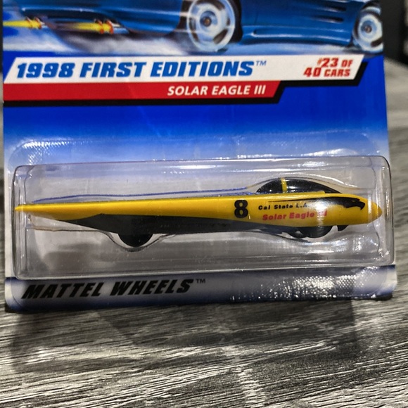 Hot Wheels | 1998 First Editions #23 of 40 Cars: Solar Eagle III - 1:64 Scale - Picture 5 of 9